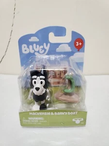 Bluey Beach Mackenzie & Barky Boat Mini Figure 630996173473  3" Inch Toy Figure, - Picture 1 of 7