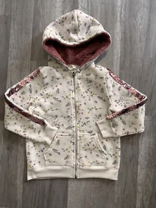 Jessica Simpson Girls sweatshirt Full Zip size Large 14/16 long sleeve Sequins - Picture 1 of 13