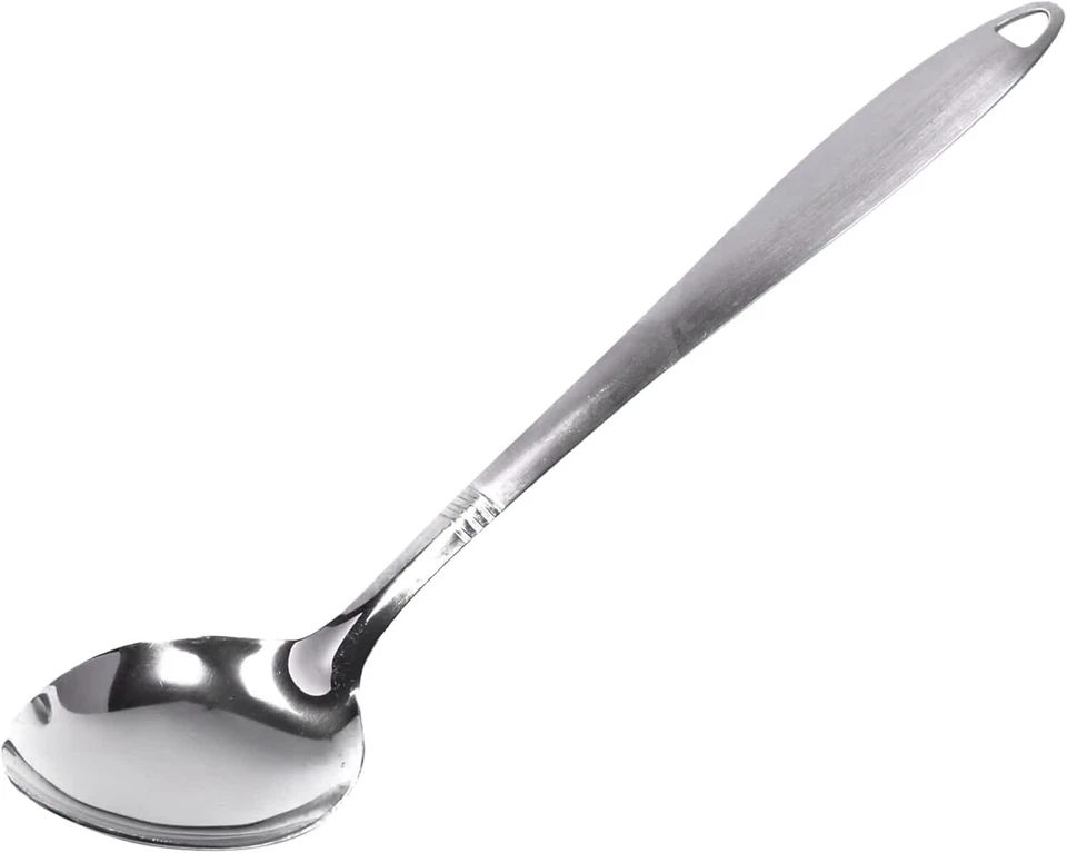 Chef Craft Select Basting Spoon, 13.5 inch, Stainless Steel, Solid Spoon - Image 1 of 1