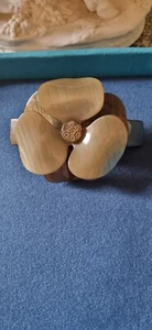 Laurent Olivier Camelia Vintage Hair Clip (HAND MADE IN FRANCE) - Picture 1 of 7