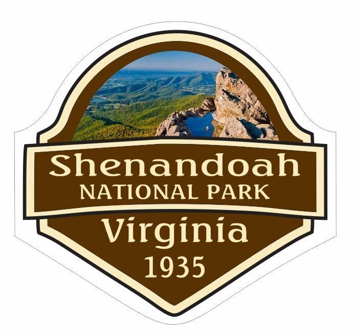 WINTER PARK PRODUCTS Shenandoah National Park Sticker Decal R1458 Virginia YOU CHOOSE SIZE