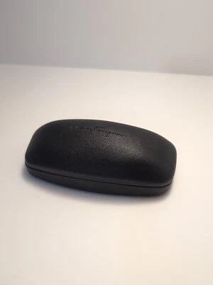 Salvatore Ferragamo Negro Rígido Gafas de sol Estuche con cubierta Unisex Foto 1 de 4