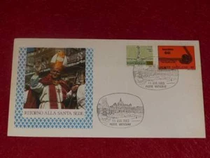 Pope Jean Paul II / Santa Sede (Holy See) Vatican 1983 FDC Premier Day - Picture 1 of 1