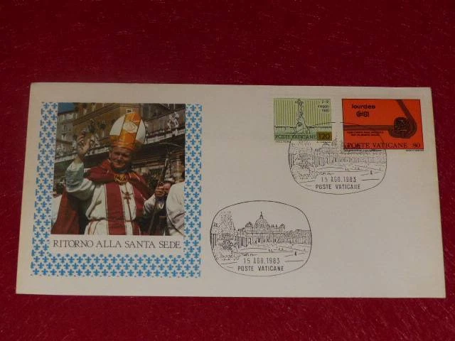 Pope Jean Paul II / Santa Sede (Holy See) Vatican 1983 FDC Premier Day - Image 1 of 1