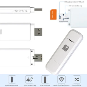 LDW931 4G Router Nano SIM Card LTE USB Modem Hotspot WIFI Dongle _ou - Afbeelding 1 van 14