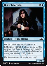 x4 Dimir Informant Guilds of Ravnica Near Mint, English - MTG