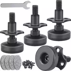 Adjustable Leveling Feet Furniture Levelers Table Feet Heavy Duty Leg Levelers - Picture 1 of 7