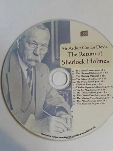 The Return of Sherlock Holmes - 13 stories 12+hrs Audiobook Mp3 CD - Picture 1 of 1