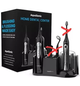 Compact Vanity Oral Care Station Electric Toothbrush,Water Flosser "READ" 338 - Picture 1 of 8