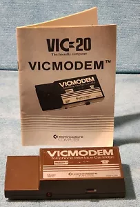 Vintage Commodore VIC-20 VicModem with Manual - Picture 1 of 3