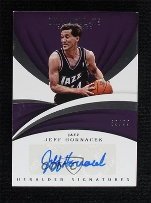 2017-18 Panini Immaculate Heralded Signatures /99 Jeff Hornacek #HS-JHN Auto - Image 1 of 2