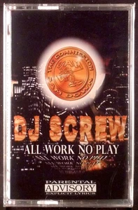 SEALED DJ Screw – All Work, No Play RARE *JAM DOWN* RAP '99 - Picture 1 of 2