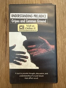 Understanding Prejudice: Gripes and Common Ground VHS by  Cambridge Educational - Picture 1 of 3