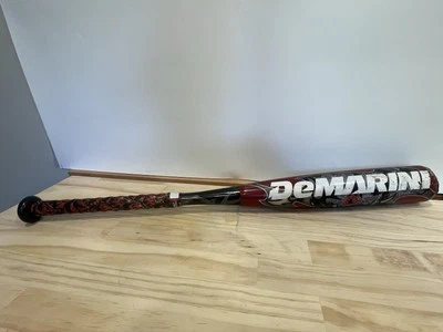 Bate de béisbol DeMarini Voodoo BBCOR 28 pulgadas/19 oz (-9) VDR13 X10 aleación aluminio rojo Foto 1 de 4