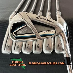 TAYLORMADE SIM MAX OS IRON SET 4-P - Picture 1 of 8