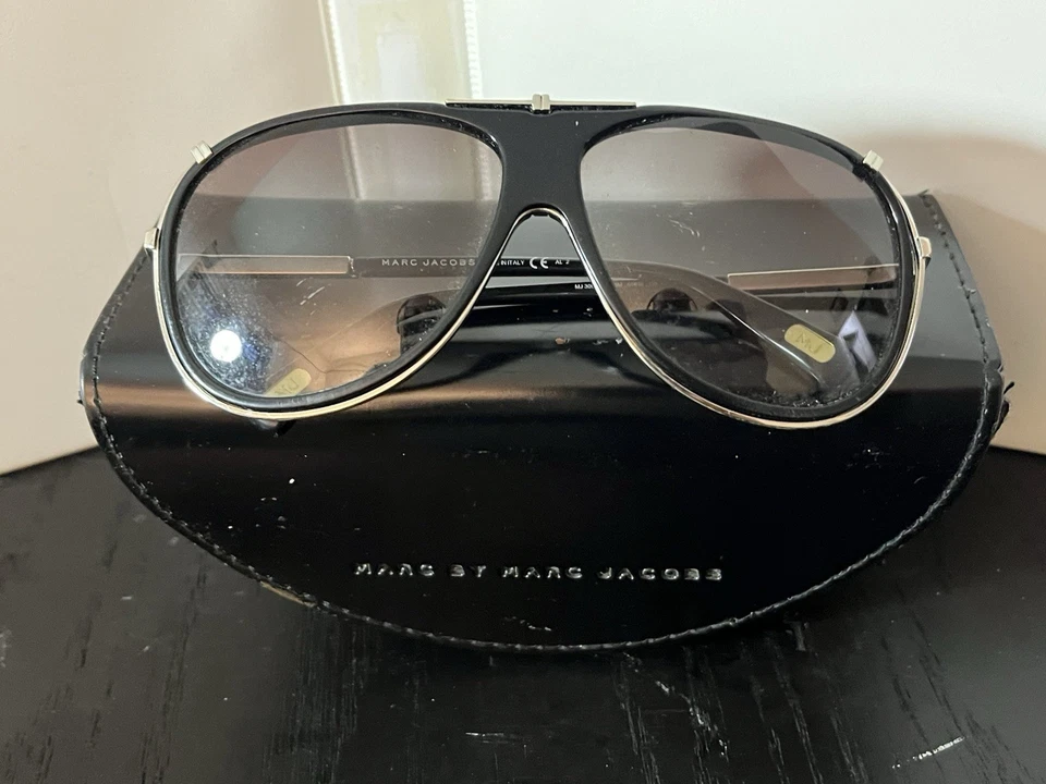 RARO Marc By Marc Jacobs Gafas de sol MJ306/S Aviador con estuche + Tela Metal Italia Foto 1 de 4