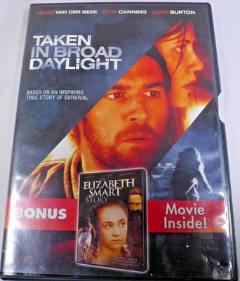 Taken in Broad Daylight & Elizabeth Smart Story DVD 2-Disc Free Shipping - Image 1 of 2