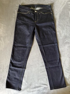 Jeans Escada Sport feminino azul escuro tamanho 36 clássico atemporal - Imagem 1 de 4