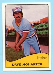 1979 TCMA Minor League Dave Moharter -- Tucson Toros -- Box 170