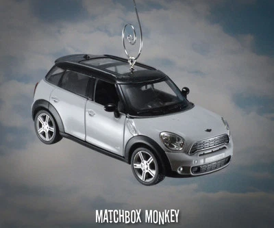Deluxe Hard Top Austin Mini Cooper S Countryman Christmas Ornament 1/36th BMW - Image 1 of 4