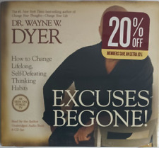 Excuses Begone! Dr, Wayne W Dyer 8 CD Set *SEALED*