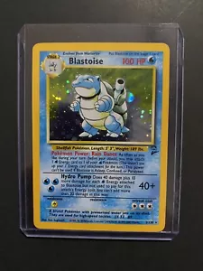 NM+/ Pokémon TCG Blastoise Base Set 2 2/130 Holo Unlimited Holo Rare - Picture 1 of 2