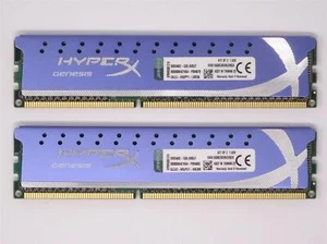 Kingston HyperX 8 GB (2x4GB) KHX1600C9D3K2/8GX DDR3-1600 PC3-12800U (#696) - Bild 1 von 1