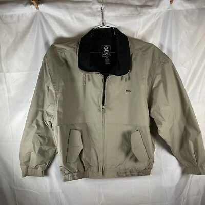 Equipo para Abrigo Deportivo Hombre M Chaqueta Tostada Forrada De Colección Cremallera Resistente al Agua y al Viento Foto 1 de 4