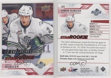 2018-19 Upper Deck CHL Star Rookies Exclusives /100 Simon Kubicek #321