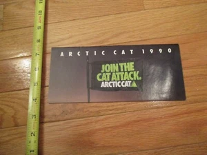 Arctic Cat Snowmobile 1990 Catalog Dealer showroom Sales Brochure - Picture 1 of 7