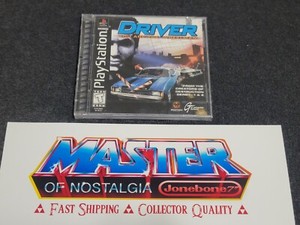 PS1 Playstation 1 DRIVER New Factory Sealed Black Label You Are Wheelman SeePics