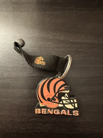 Cincinnati Bengals Team Logo Vintage Keychain Cover