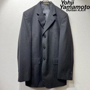 Yohji Yamamoto Durbun blazer tailored Jacket Blazer Men Black Wool - Picture 1 of 10
