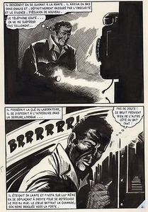 LEOPOLD SANCHEZ FIDELEMENT VOTRE PLANCHE OSS 117 AREDIT PAGE 21 - Picture 1 of 2