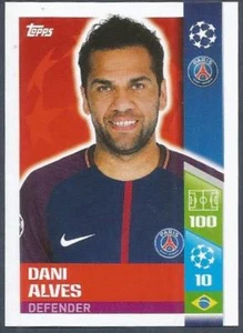 TOPPS CHAMPIONS LEAGUE-2017-18- #254-PARIS SAINT-GERMAIN-DANI ALVES - Imagen 1 de 1