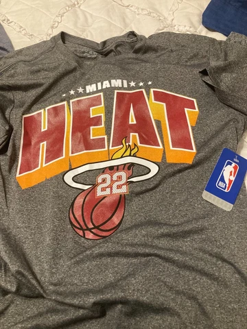 Jimmy Butler Miami Heat Nba basketball licensed NBA  t shirt adult Large NWT NEW Cover
