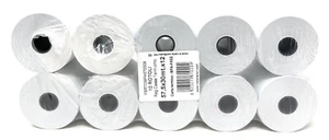 50 Rouleaux Thermiques 57,5mmx30mt Papier Âme 12mm Enregistreur Caisse 57X30 - Afbeelding 1 van 1