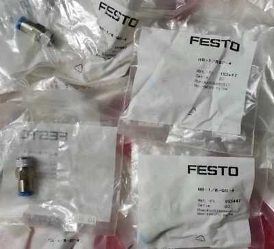 1pcs FESTO HB-1/8-QS-4 Check valve 153447 - Image 1 of 3