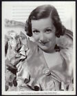 PEGGY CONKLIN Broadway actrice de scène et de cinéma 1936 PHOTO D'ORIGINE VINTAGE portrait