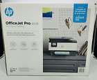 Hp Officejet Pro 9018   All In One Printer Copy White And Gray Excellent Condition