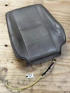 2002-2005 Lexus IS300 OEM Front Driver Seat Full Tan Leather Back Section Rest - Picture 1 of 8