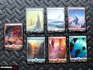 7x MTG Zendikar Modern Horizons Amonkhet Full Art & Snow Covered Land Lot - Bild 1 von 5