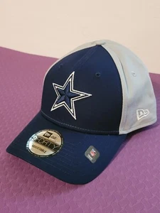 New Era NFL Dallas Cowboys 9Forty Navy Grey Adjustable Snapback Hat Cap - Picture 1 of 8