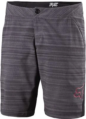 Fox Racing MTB Womens Lynx Short Heather Black - Image 1 of 4