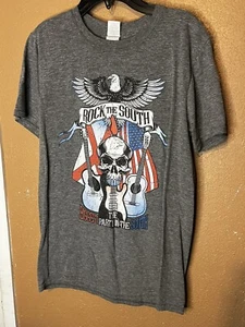 Rock The South Tour Shirt The Biggest Party In The South Size Small Kid Rock - Picture 1 of 3