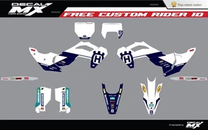 Se adapta a HUSQVARNA TE FE 2024/2025 y FC TC FX 2023/2024 todo cc kit gráfico calcomanías - Imagen 1 de 2