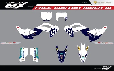 Fits HUSQVARNA TE FE 2024/2025 and FC TC FX 2023/2024 all cc graphic kit decals - Image 1 of 2