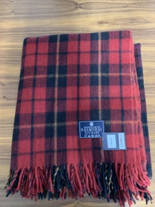 100% Recycled Wool Blanket | The House Of Balmoral Scotland | Wallace | Tartan - Picture 1 of 3