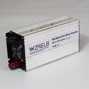 1200W Modified Sine Wave Inverter 12V to 110V 220V Power Converter Truck Home RV - Picture 1 of 2
