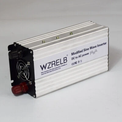 1200W Modified Sine Wave Inverter 12V to 110V 220V Power Converter Truck Home RV - Image 1 of 2